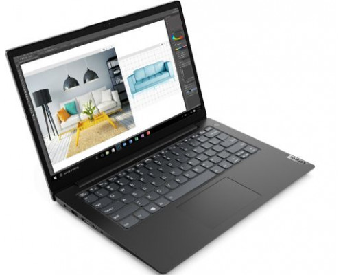 Ноутбук Lenovo V14 G2 ALC 82KC00ATRU Ryzen 3 5300U/8GB/256GB SSD/Radeon Graphics/14 FHD/WiFi/BT/Win11Pro/black купить QBS.ru