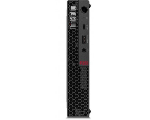 Компьютер Lenovo ThinkStation P350 Tiny 30EF000DRU i7 11700/16GB/512GB SSD/UHD 750 graphics/GbitEth/Win10Pro/WiFi/BT/230W/USB kbd/mouse/black купить QBS.ru