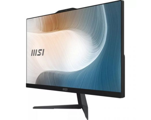 Моноблок 23.8 MSI Modern AM242 11M-1000RU 9S6-AE0121-1296 7505/4GB/128GB SSD/UHD Graphics/FHD/GbitEth/WiFi/BT/Win11Pro/черный купить QBS.ru