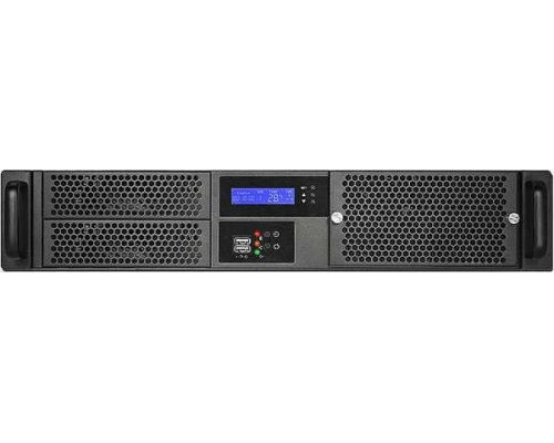 Корпус серверный 2U Procase GM238-B-0 черный, панель управления, без блока питания, глубина 380мм, MB 9.6x9.6 купить QBS.ru