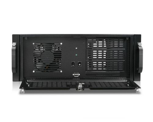 Корпус серверный 4U Procase PI430L-B-0 сталь 1.6мм, черный, без блока питания PS/2, глубина 550мм, MB 12x13 купить QBS.ru