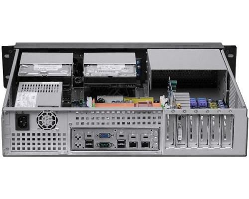 Корпус серверный 2U Procase GM238R-B-0 черный, панель управления, без блока питания 1U,2U-redundant, глубина 380мм, MB 12x9.6 купить QBS.ru