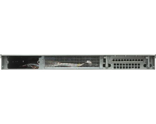Корпус серверный 1U Procase ES104-SATA3-B-0 (4 SATA3 hotswap HDD), черный, без блока питания, глубина 650мм, MB 12x13 купить QBS.ru