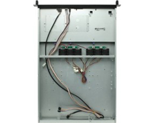 Корпус серверный 1U Procase ES104-SATA3-B-0 (4 SATA3 hotswap HDD), черный, без блока питания, глубина 650мм, MB 12x13 купить QBS.ru