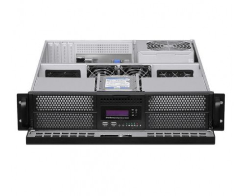 Корпус серверный 2U Procase GE201-B-0 черный, дверца, панель управления, без блока питания, глубина 580мм, MB 9.6x9/6 купить QBS.ru