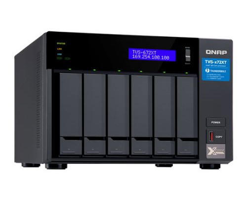 Сетевой накопитель QNAP TVS-672XT-i3-8G купить QBS.ru