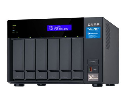 Сетевой накопитель QNAP TVS-672XT-i3-8G купить QBS.ru