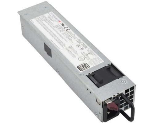Блок питания Supermicro PWS-804P-1R Power Supply 1U 800W 90-264VAC/47-63Hz, and wide DC input 180Vdc300Vdc купить QBS.ru