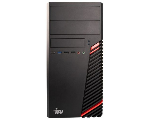 Компьютер iRu Office 510H4SM MT 1685066 G6400/8GB/240GB SSD/UHD graphics 610/GbitEth/400W/Win10Home/black купить QBS.ru