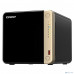 [Дисковый массив] QNAP TS-464-8G Сетевое хранилище без дисков/ SMB NAS 4 HDD trays, 4-core Intel Celeron N5105/N5095 2.0-2.9 GHz, 8 GB RAM (1 x 8 GB) up to 16 GB (2 x 8GB), 2x2.5 Gigabit Ethernet