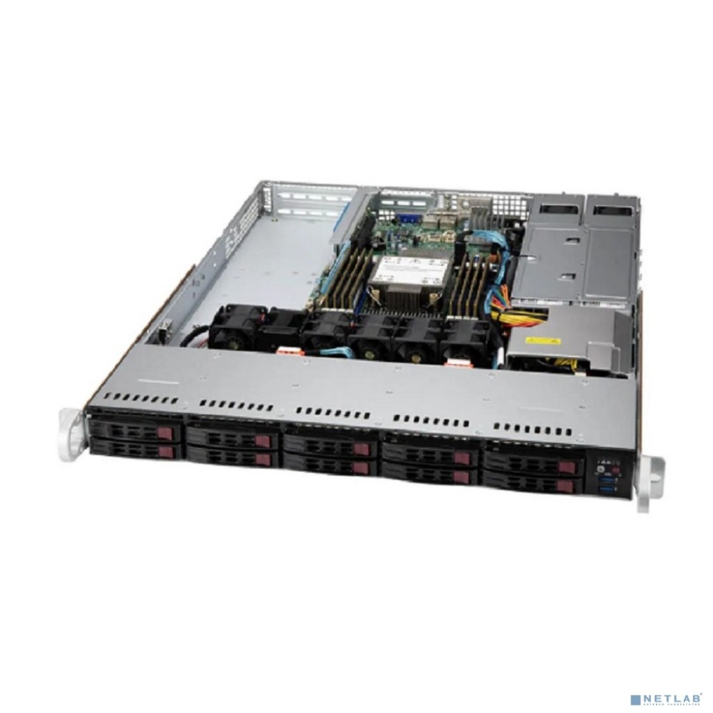 [Сервер] Supermicro SYS-110P-WR Серверная платформа 1U| QBS.ru