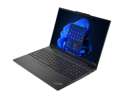 [Ноутбук] Lenovo ThinkPad E16 G2 [21M5S0J500] Black 16" {WUXGA Ryzen 5 7535HS/16GB DDR5/512GB SSD/ AMD Radeon/No OS}