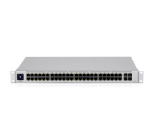 [Сетевое оборудование] UBIQUITI USW-48-POE PoE-коммутатор в стойку, 48х 1G RJ45, 4х SFP, раздача 195 Вт