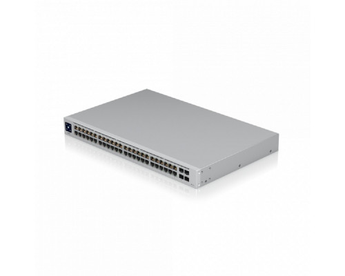 [Сетевое оборудование] UBIQUITI USW-48-POE PoE-коммутатор в стойку, 48х 1G RJ45, 4х SFP, раздача 195 Вт