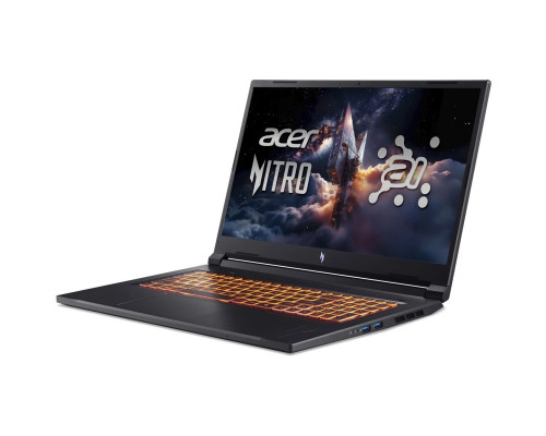 [Ноутбук] Acer Nitro V 17 AI ANV17-41-R6A6 [NH.QYVCD.005] Black 17.3" {FHD Ryzen 7 260 /16Gb/ SSD1Tb /RTX 5060 8Gb/ noOs}