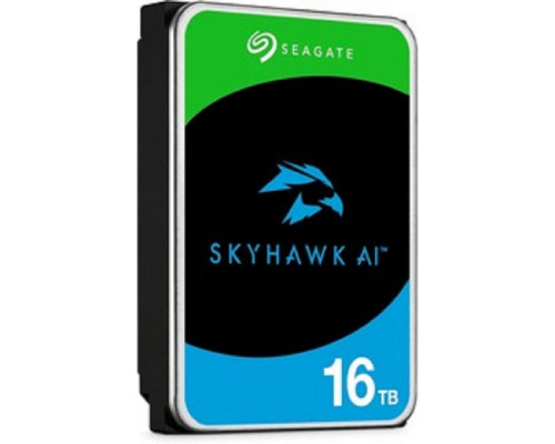 [Жесткий диск] 16TB Seagate SkyHawkAl (ST16000VE004) {SATA 6 Гбит/с, 7200 rpm, 256 mb buffer, для видеонаблюдения}