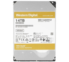 [Жесткий диск] 14TB WD Gold  (WD142KRYZ) {SATA III 6 Gb/s, 7200 rpm, 256Mb buffer}