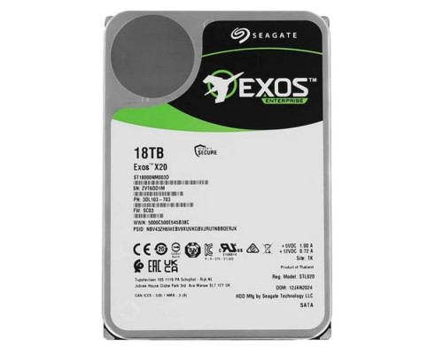 Жёсткий диск Seagate Exos 18 ТБ (ST18000NM003D)