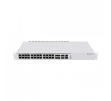 [Сетевое оборудование] MikroTik CRS326-4C+20G+2Q+RM Коммутатор, 4Combo 10G/2.5G, 20*2.5Gbit RJ45, 2QSFP+*40Gbit