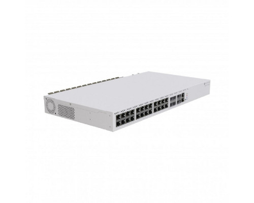 [Сетевое оборудование] MikroTik CRS326-4C+20G+2Q+RM Коммутатор, 4Combo 10G/2.5G, 20*2.5Gbit RJ45, 2QSFP+*40Gbit