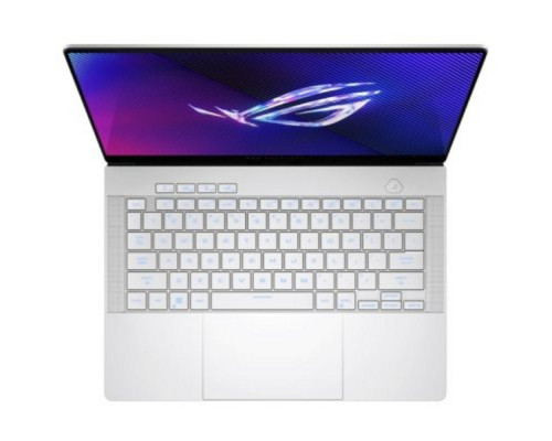 [Ноутбук] ASUS ROG Zephyrus G14 GA403UU-QS080 [90NR0HZ2-M003V0] Platinum White 14" {2880x1800 OLED  Ryzen 7 8845HS(3.8Ghz)/16384Mb/1024PCISSDGb/RTX4050(6144Mb)/DOS}