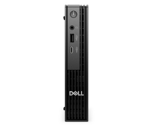 [Компьютер] Dell Pro Micro QCM1250 [DPM -3860] Black  Micro {i3 14100T/8Gb/SSD512Gb UHDG/W11Pro/m/kb}
