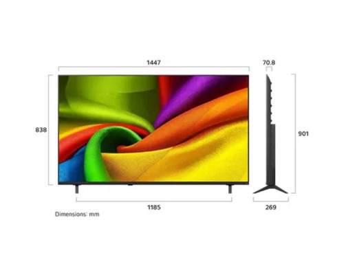 [Телевизор] LG 65" 65NU900B6LA.ARUG черный 4K Ultra HD 60Hz DVB-T DVB-T2 DVB-C DVB-S DVB-S2 USB WiFi Smart TV