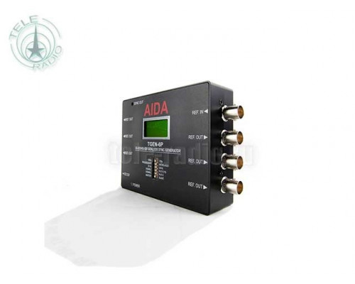 AIDA TGEN-6P 3G-SDI/HD-SDI Tri-Level Genlock Sync Generator