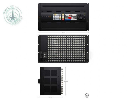 Коммутатор Blackmagic Videohub 120x120 12G
