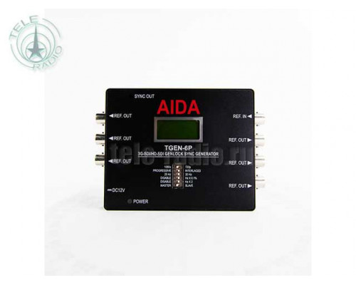 AIDA TGEN-6P 3G-SDI/HD-SDI Tri-Level Genlock Sync Generator