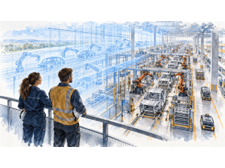 Запустить завод до его строительства: цифровой двойник BMW