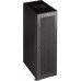 Шкаф 19 Business, 27U 600x800, черный, передняя дверь стекло, задняя дверь распашная металл купить QBS.ru