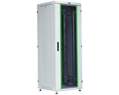 ITK Шкаф сетевой 19 LINEA N 33U 600х800 мм стеклянная передняя дверь серый купить QBS.ru