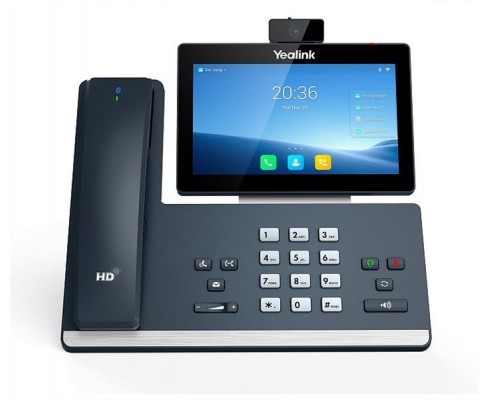 YEALINK SIP-T58W Pro with camera, видеотерминал, Android, WiFi, Bluetooth трубка, GigE, CAM50, без БП, шт купить QBS.ru