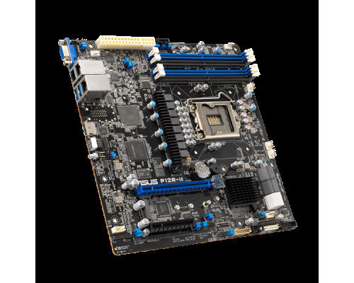 Серверная материнская плата ASUS Motherboard P12R-M,1xLGA1200,4x3200/2933/2666UDIMM(upto128GB),6xSATA3 6Gb/s p,1xM.2,2xPCIe Gen4 slot(1x16/1x8),2x1GbE,3Y Wr купить QBS.ru