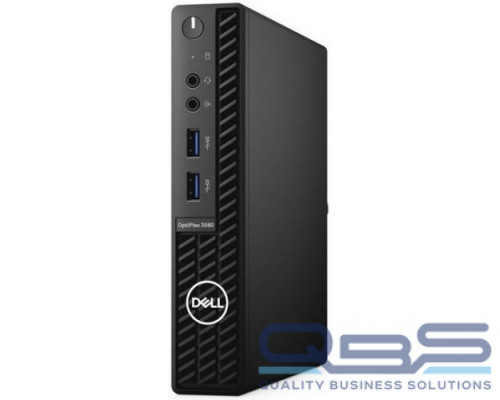 Компьютер Dell Optiplex 3090 Micro i3-10105T/8GB/256GB SSD/UHD graphics 630/GbitEth/Linux/black купить QBS.ru