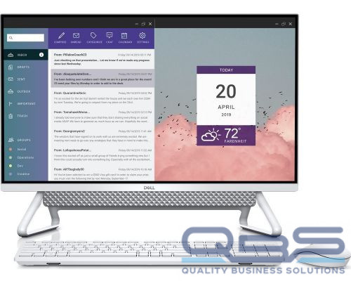 Моноблок 27 Dell Inspiron 7700-9211 i5 1135G7/8GB/512GB SSD/Iris Xe Graphics/FHD/CR/Win10Pro/silver купить QBS.ru