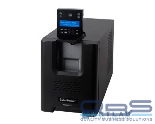 ИБП CyberPower PR1500ELCD ИБП {Line-Interactive, Tower, 1500VA/1350W USB/RS-232/EPO/SNMPslot (8 IEC С13)}