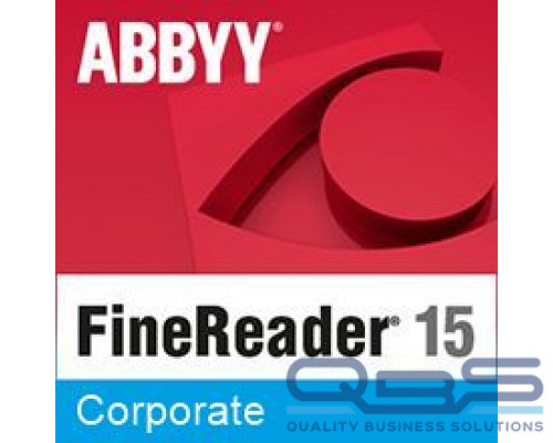 Подписка (электронно) ABBYY FineReader PDF 15 Corporate на 3 года (Standalone) купить QBS.ru