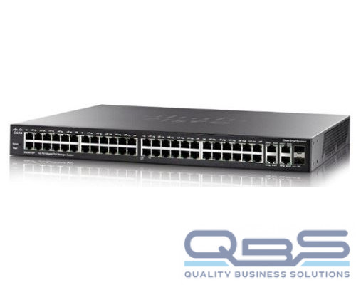 Коммутатор Cisco SG350-52 52-port Gigabit Managed Switch купить QBS.ru