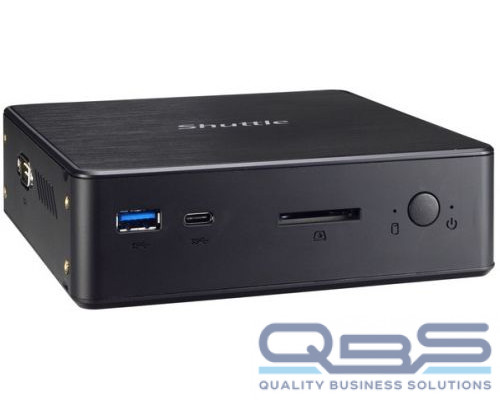Платформа Shuttle NC10U5 i5- 8265U, 2*DDR4 (2400MHz), M.2, 2.5 SATA, UHD Graphics 620, Glan, WiFi, BT, HDMI, DP, RS232, USB 3.2, USB Type-C, 2*USB 2. купить QBS.ru