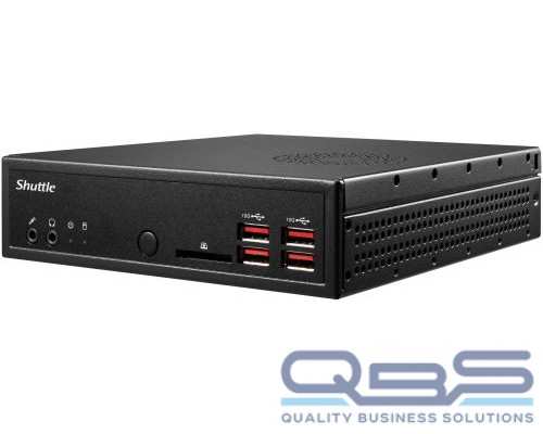 Платформа Shuttle DH32U5 i5-1135G7, 2*DDR4(3200MHz), 2.5 SSD/HDD, M.2 2280, Iris Xe, 2*GLan, 4*USB 3.2,card reader, 4*HDMI, 2*COM, 90W adapter, VESA  купить QBS.ru