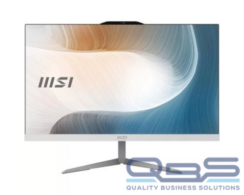 Моноблок 23.8 MSI Modern AM242 11M-1055XRU 9S6-AE0122-1285 i5-1135G7/8GB/256GB SSD/Iris Xe graphics/FHD IPS/WiFi/BT/noOS/white купить QBS.ru