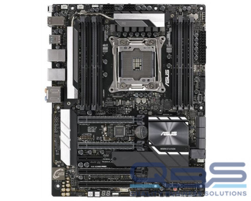 Серверная материнская плата ASUS Motherboard WS X299 PRO / LGA-2066,X299,8DIMM,6xSATA 6Gb/s p,1xU.2,5PCIE,3Y Wr купить QBS.ru
