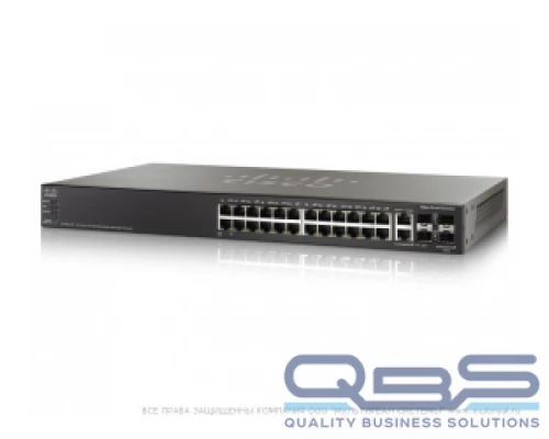 Switch Cisco SF500-24P – 24 Ports PoE – Géré – 10/100 – Occasion