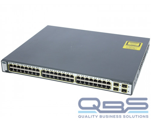 Коммутатор Cisco WS-C3750-48PS-S купить QBS.ru