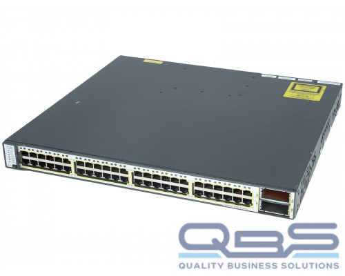 Коммутатор Cisco WS-C3750E-48TD-S купить QBS.ru