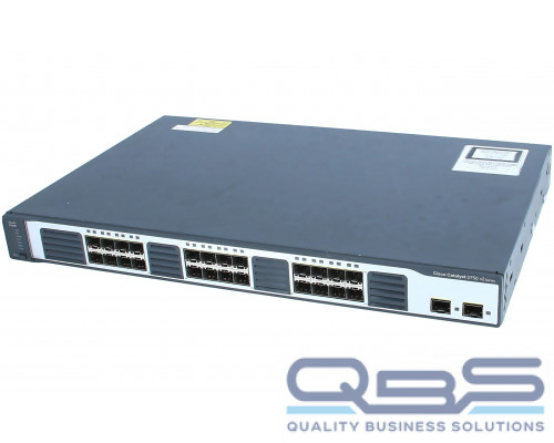 Коммутатор Cisco WS-C3750V2-24FS-S купить QBS.ru