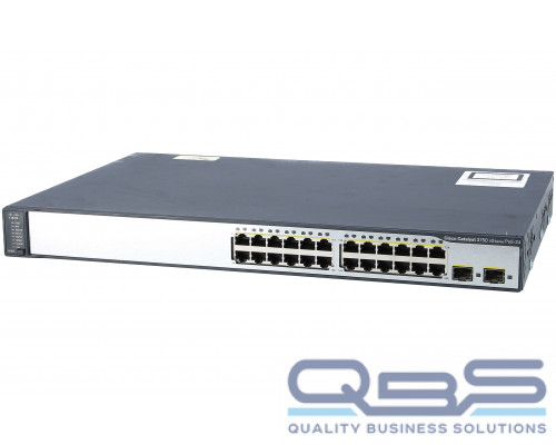 Коммутатор Cisco WS-C3750V2-24PS-E купить QBS.ru