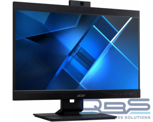 Моноблок 23.8 Acer Veriton Z4880G DQ.VUYER.00H G6405/8GB/256GB SSD/UHD graphics/1920x1080/WiFi/BT/cam/DVD-RW/USB kbd/USB mouse/noOS/black купить QBS.ru
